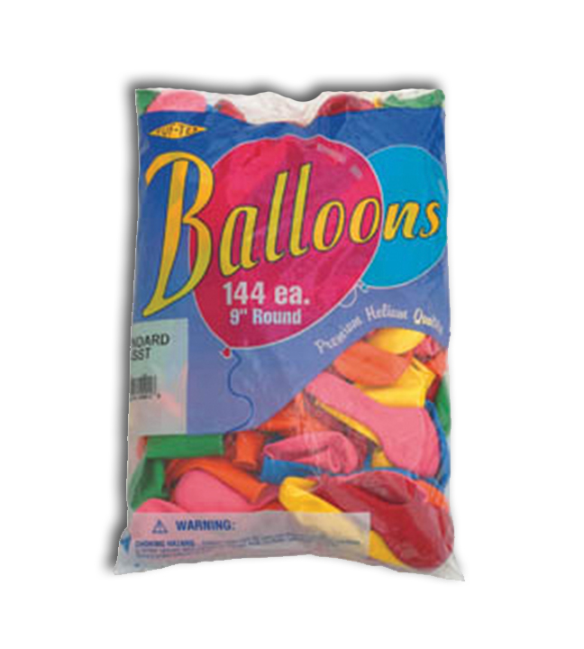 Round Balloons 9"
